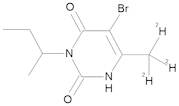 Bromacil D3 (methyl D3) 100 µg/mL in Acetonitrile