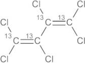Hexachloro-1,3-butadiene 13C4 100 µg/mL in Acetone