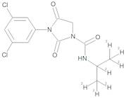 Iprodione D7 (isopropyl D7) 100 µg/mL in Acetonitrile