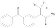 (±)-Ketoprofen D3 (propionic D3 acid) 100 µg/mL in Acetonitrile