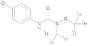 Monolinuron D6 (methyl D3 methoxy D3) 100 µg/mL in Acetone