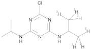 Propazine D6 (isopropyl D6) 100 µg/mL in Acetone