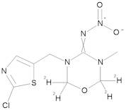 Thiamethoxam D4 (oxadiazine D4) 100 µg/mL in Acetone