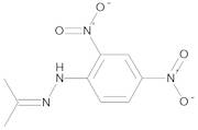 Acetone-2,4-dinitrophenylhydrazone 1000 µg/mL in Acetonitrile