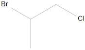 2-Bromo-1-chloropropane 2000 µg/mL in Methanol