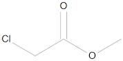 Chloroacetic acid methyl ester 1000 µg/mL in Methyl-tert-butyl ether