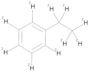 Ethylbenzene D10 2000 µg/mL in Methanol