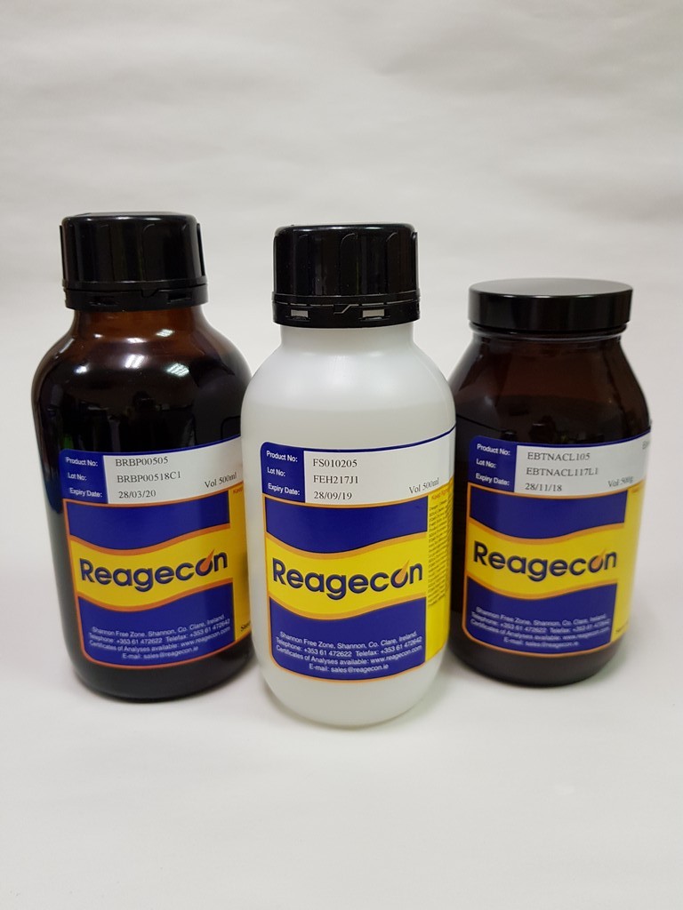 Eriochrome Black T Indicator in Triethanolamine, Water Hardness ...