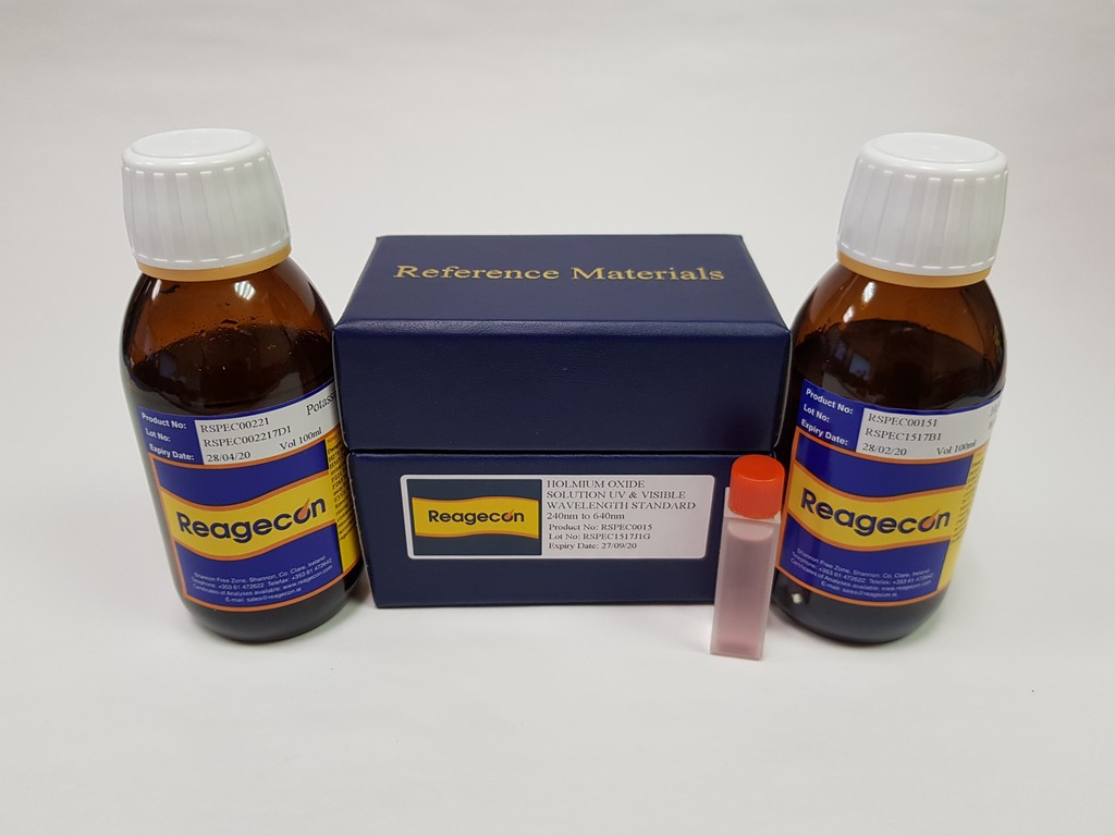 Spectrophotometry Potassium Dichromate Absorbance/Transmission Standard