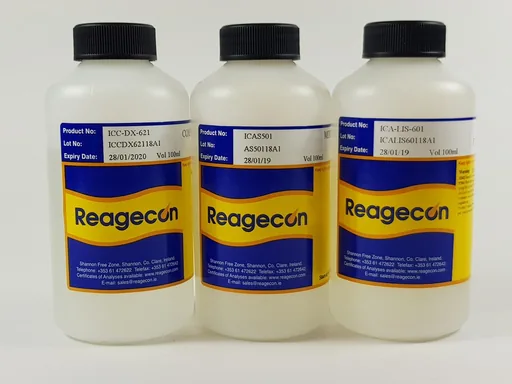 Reagecon Ion Chromatography (IC) Multi Element Cation Standard (9 Elements) in Water (H₂O) + trace…
