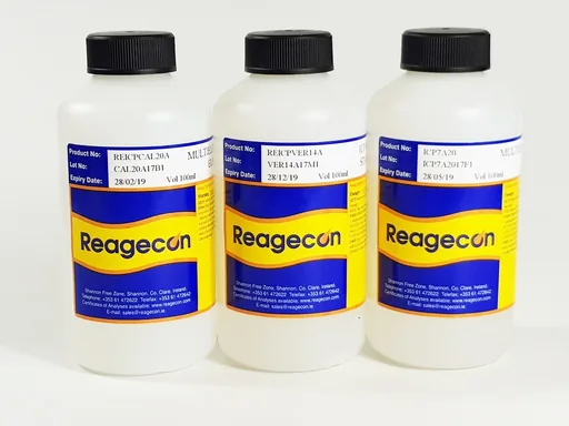 Reagecon ICP, ICP-MS Multi Element Standard (14 Elements) in 2-5% Nitric Acid (HNO₃)