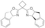 (3aR,3'aR,8aS,8'aS)-2,2'-Cyclobutylidenebis[3a,8a-dihydro-8H-indeno[1,2-d]oxazole], min. 95%