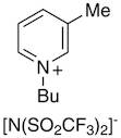 N-Butyl-3-methylpyridinium bis(trifluoromethylsulfonyl)imide, 99% [BMPIm]