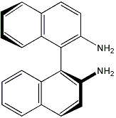 (S)-(-)-2,2'-Diamino-1,1'-binaphthyl, 99%