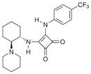 3-[[(1S,2S)-2-(1-Piperidinyl)cyclohexyl]amino]-4-[[4-(trifluoromethyl)phenyl]amino]-3-cyclobutene-1,2-dione, 95%, (99% ee)
