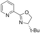2-[(4S)-4-tert-Butyl-4,5-dihydro-2-oxazolyl]pyridine, 98%, (99% ee)