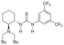 N-[3,5-Bis(trifluoromethyl)phenyl]-N'-[(1S,2S)-2-(dipentylamino)cyclohexyl]thiourea, 98%, (99% ee)