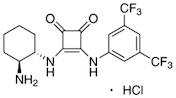3-[(1S,2S)-2-Aminocyclohexylamino]-4-[3,5-bis(trifluoromethyl)phenylamino]cyclobut-3-ene-1,2-dione Hydrochloride, 95%, (99% ee)