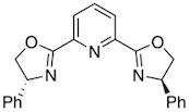 2,6-Bis[(4R)-phenyl-2-oxazolin-2-yl]pyridine, 98%, (99% ee)