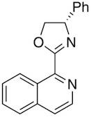 1-[(4S)-4-Phenyl-4,5-dihydro-2-oxazolyl]isoquinoline, 95%, (99% ee)