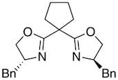 (4R,4'R)-2,2'-Cyclopentylidenebis[4,5-dihydro-4-(phenylmethyl)oxazole], 98%, (99% ee)