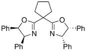 (4S,4'S,5R,5'R)-2,2'-Cyclopentylidenebis[4,5-dihydro-4,5-diphenyloxazole], 98%, (99% ee)