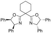 (4S,4'S,5R,5'R)-2,2'-Cyclohexylidenebis[4,5-dihydro-4,5-diphenyloxazole], 98%, (99% ee)