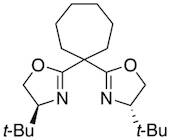 (4S,4'S)-2,2'-(Cycloheptane-1,1-diyl)bis(4-tert-butyl-4,5-dihydrooxazole), 98%, (99% ee)