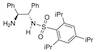 N-[(1S,2S)-2-Amino-1,2-diphenyl)ethyl]-2,4,6-tris(1-methylethyl)benzenesulfonamide, 98% (S,S)-TipsDPEN
