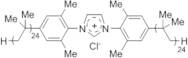 1,3-Bis{2,3-dimethyl-4-[polyisobutyl(24)]phenyl}-4,5-dihydroimidazolium tetrafluoroborate (50% in hexanes/polyisobutylene)