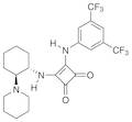 3-[[3,5-Bis(trifluoromethyl)phenyl]amino]-4-[[(1S,2S)-2-(1-pyrrolidinyl)cyclohexyl]amino]-3-cyclobutene-1,2-dione, 98%, (99% ee)