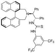 N-[3,5-Bis(trifluoromethyl)phenyl]-N'-[(1S,2S)-2-[(11bR)-3,5-dihydro-4H-dinaphth[2,1-c:1',2'-e]azepin-4-yl]-1,2-diphenylethyl]thiourea, 95%, (99% ee)