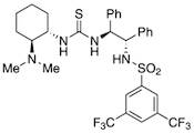N-[(1S,2S)-2-[[[[(1S,2S)-2-(Dimethylamino)cyclohexyl]amino]thioxomethyl]amino]-1,2-diphenylethyl]-3,5-bis(trifluoromethyl)benzenesulfonamide, 98%, (99% ee)