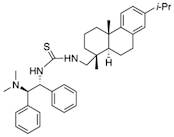 N-[(1R,2R)-2-(Dimethylamino)-1,2-diphenylethyl]-N'-[[(1R,4aS,10aR)-1,2,3,4,4a,9,10,10a-octahydro-1,4a-dimethyl-7-isopropyl-1-phenanthrenyl]methyl]thiourea, 95%, (99% ee)