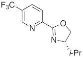 2-[(4S)-4-Isopropyl-4,5-dihydro-2-oxazolyl]-5-(trifluoromethyl)pyridine, 98%, (99% ee)