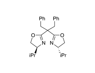 (4S,4'S)-2,2'-[2-Phenyl-1-(phenylmethyl)ethylidene]bis[4-(1-methylethyl)-4,5-dihydrooxazole], 95%, (99% ee)