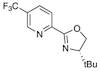2-[(4S)-4-tert-Butyl-4,5-dihydro-2-oxazolyl]-5-(trifluoromethyl)pyridine, 95%, (99% ee)