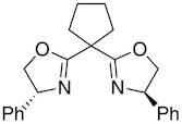 (4R,4'R)-2,2'-Cyclopentylidenebis[4,5-dihydro-4-phenyloxazole], 95% (99% ee)