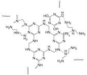 Diethylenetriamine loaded cyanuric acid doped porous melamine formaldehyde resin, POP, AYRSORB™ P151