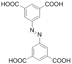 3,3',5,5'-Azobenzene tetracarboxylic acid, TazbH4, 97%