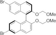 (R)-(+)-6,6'-Dibromo-2,2'-bis(methoxymethoxy)-1,1'-binaphthalene, min. 98% (99% ee)