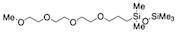 2,2,4,4-Tetramethyl-3,8,11,14,17-pentaoxa-2,4-disilaoctadecane, 99+% Electrolyte solvent ANL-2SM3