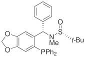 [S(R)]-N-[(S)-[6-(Diphenylphosphino)benzo[d][1,3]dioxol-5-yl]phenylmethyl]-N,2-dimethyl-2-propanes…