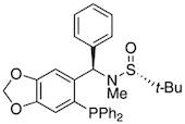 [S(R)]-N-[(R)-[6-(Diphenylphosphino)benzo[d][1,3]dioxol-5-yl]phenylmethyl]-N,2-dimethyl-2-propanes…