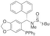 [S(R)]-N-[(S)-[6-(Diphenylphosphino)benzo[d][1,3]dioxol-5-yl](1-naphthalenylmethyl)]-N,2-dimethyl-…