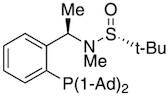 [S(R)]-N-[(R)-1-[2-(Diadamantanphosphino)phenyl]ethyl]-N,2-dimethyl-2-propanesulfinamide, 95%
