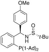 [S(R)]-N-[(R)-(4-(Methoxyphenyl)phenyl)[2-(diadamantanphosphino)phenyl]methyl]-2-methyl-2-propan...