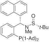 [S(R)]-N-[(S)-[2-(Diadamantanphosphino)phenyl]-1-naphthalenylmethyl]-N,2-dimethyl-2-propanesulfi...