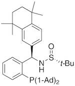 [S(R)]-N-((R)-(2-(Diadamantanphosphino)phenyl)(5,6,7,8-tetrahydro-5,5,8,8-tetramethyl-2-naphthal...