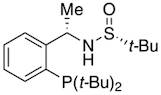 [S(R)]-N-[(S)-1-[2-(Di-tert-butylphosphanyl)phenyl]ethyl]-2-methyl-2-propanesulfinamide, 95%